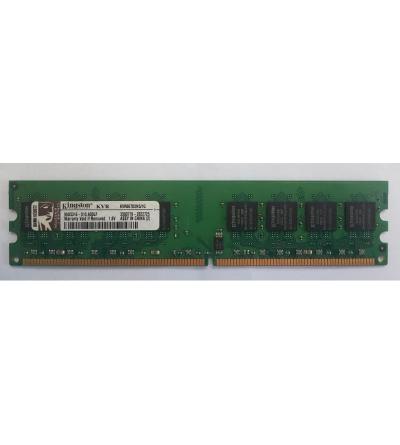 DIMM MEMORY MODULE KINGSTON KVR667D2N5/1G 1GB PC2-5300 DDR2-667MHz NON-ECC UNBUFFERED CL5