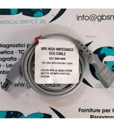 HIGH IMPENDANCE MRI GE ECG CABLE P/N E8819RD
