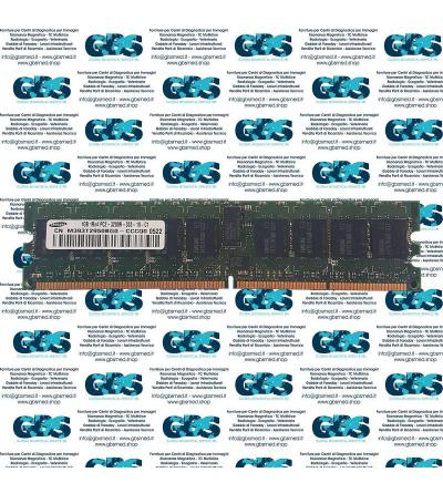 DIMM MEMORY MODULE SAMSUNG M393T2950BG0-CCCQ0 1GB 240-PIN PC2-3200 DDR2-400MHZ ECC REGISTERED CL3