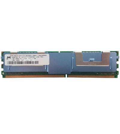 DIMM MEMORY MODULE MICRON MT18HTF12872FDY-667D6D4 1GB PC2-5300 DDR2-667MHz ECC FULLY BUF.CL5 240 PIN